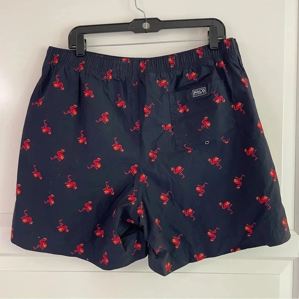 Polo Ralph Lauren men’s flamingo pattern swim shorts 15197